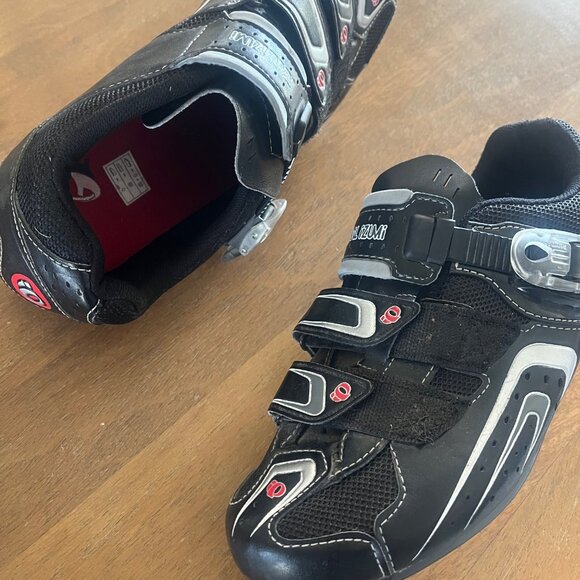 Pearl Izumi Cycling Shoes Race RD 5776 Black EU Mens‎ Size 42 US 8.5 - Picture 3 of 11